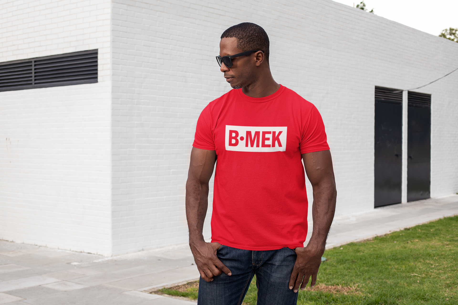 B.mek Block Tee