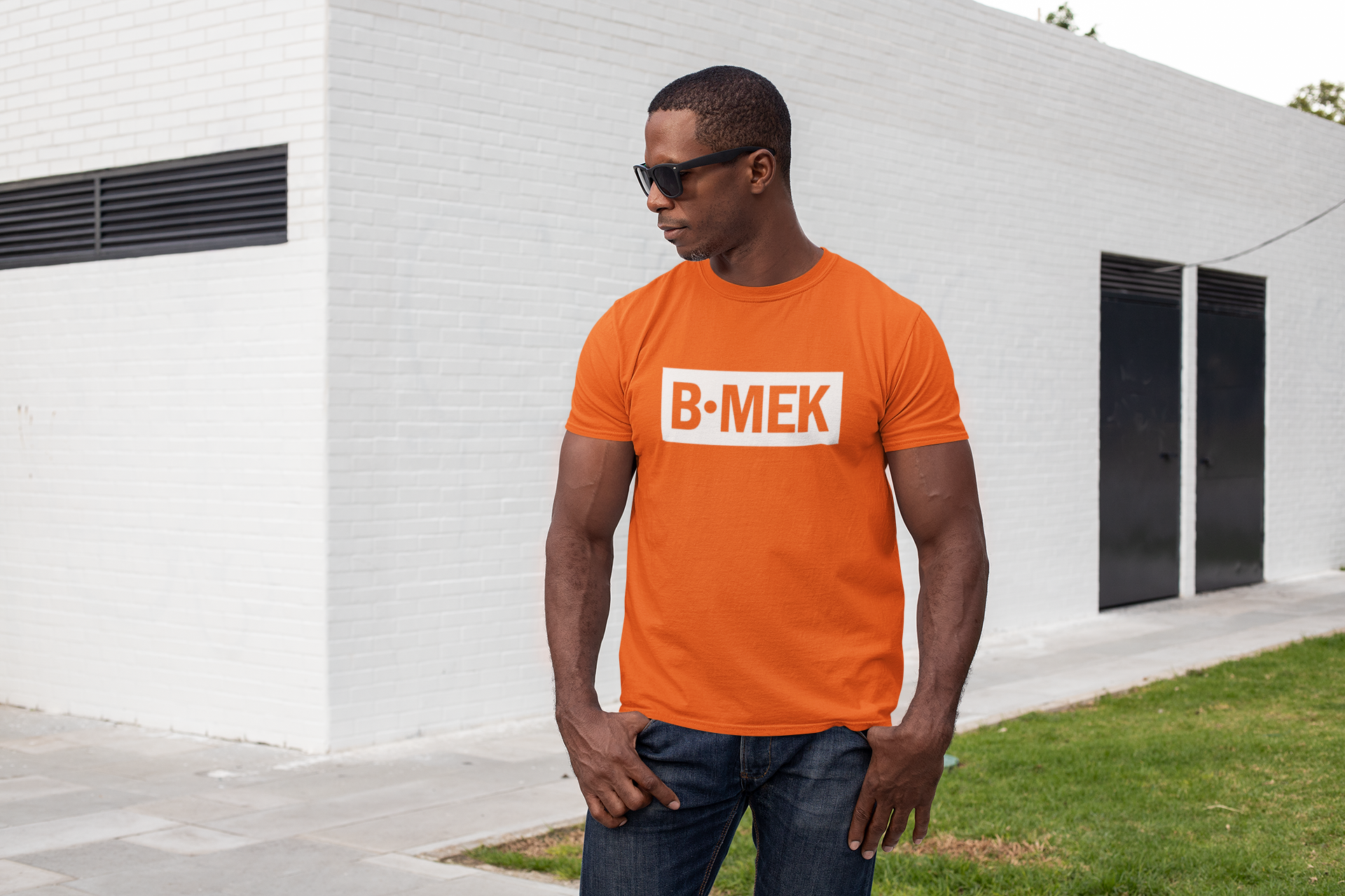 B.mek Block Tee